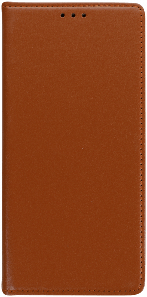 Samsung Galaxy S25 Ultra (SM-S938B) oldalra nyíló flipes bőrtok valódi bőr barna