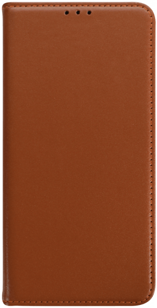 Samsung Galaxy S25 Plus (SM-S936B) oldalra nyíló flipes bőrtok valódi bőr barna