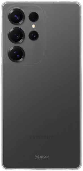 Samsung Galaxy S25 Ultra (SM-S938B) szilikon tok gyári ROAR kameravédővel átlátszó
