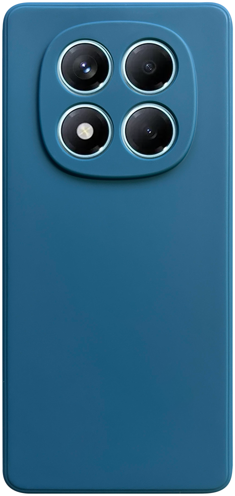 Xiaomi Redmi Note 14 Pro 4G szilikon tok kameravédővel matt sötétkék