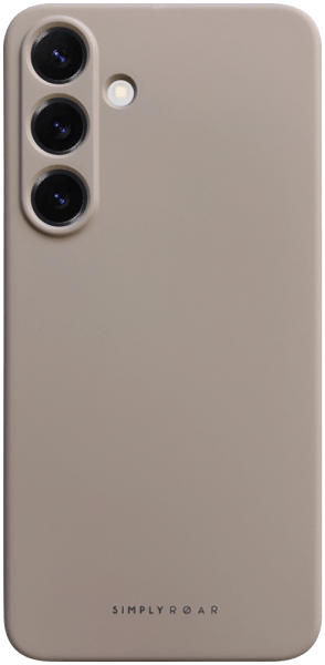 Samsung Galaxy S25 Plus (SM-S936B) szilikon tok gyári ROAR kameravédővel púderszínű