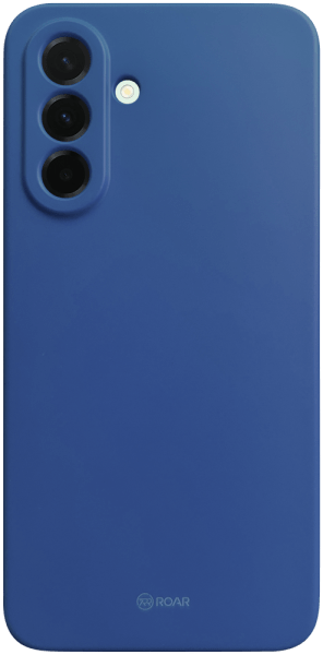 Samsung Galaxy A36 5G (SM-A366B/DS) szilikon tok gyári ROAR kameravédővel sötétkék