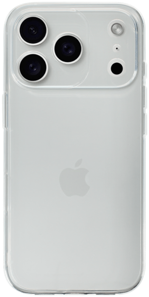 Apple iPhone 17 Pro szilikon tok közepesen ütésálló kameravédővel átlátszó