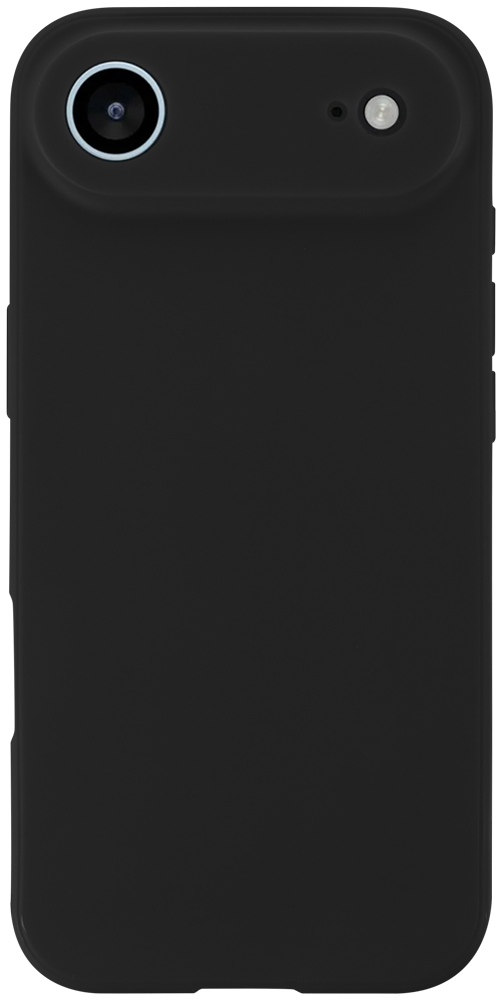 Apple iPhone 17 Air szilikon tok kameravédővel matt fekete