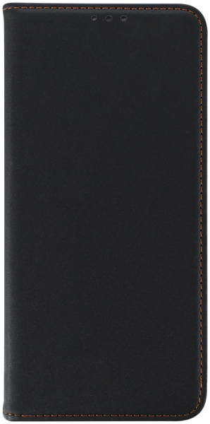 Xiaomi Redmi Note 14 Pro 4G oldalra nyíló flipes bőrtok valódi bőr fekete