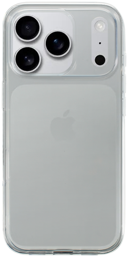 Apple iPhone 17 Pro szilikon tok közepesen ütésálló átlátszó