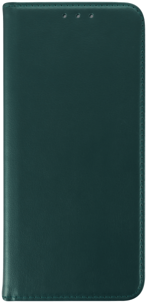 HONOR X8c oldalra nyíló flipes bőrtok asztali tartó funkciós sötétzöld