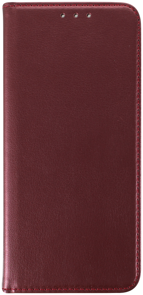 HONOR X8c oldalra nyíló flipes bőrtok asztali tartó funkciós bordó