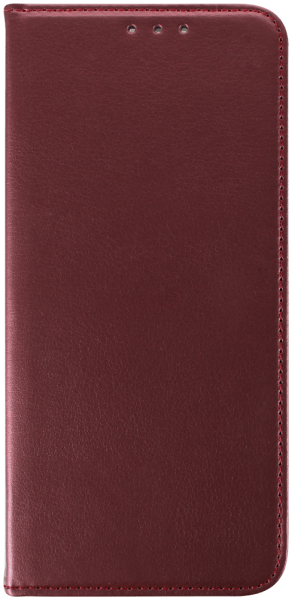 Realme 14x oldalra nyíló flipes bőrtok asztali tartó funkciós bordó