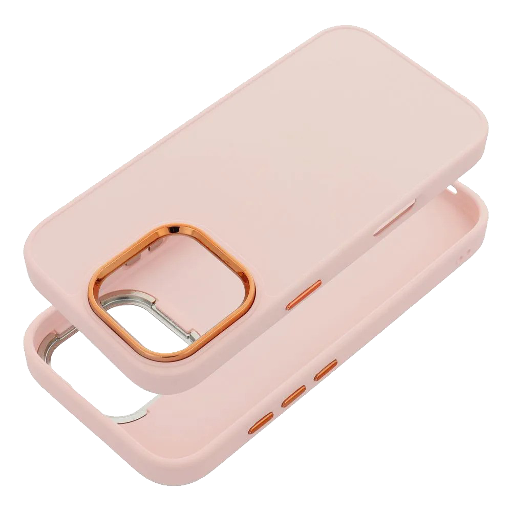 FRAME Tok iPhone 13-hoz – Elegáns Púderrózsaszín Védelem