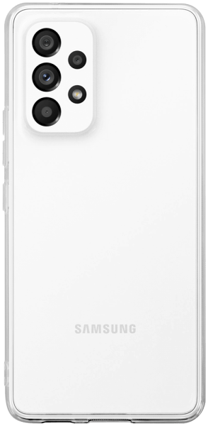 Samsung Galaxy A53 5G (SM-A5360) szilikon tok közepesen ütésálló kameravédővel átlátszó