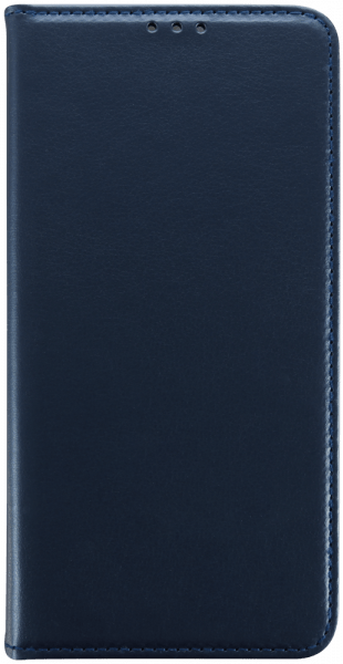 Samsung Galaxy A15 5G (SM-A156B) oldalra nyíló flipes bőrtok asztali tartó funkciós sötétkék