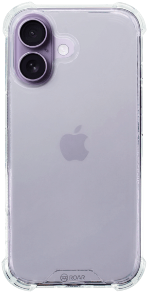 Apple iPhone 17 kemény hátlap gyári ROAR légpárnás sarok  átlátszó