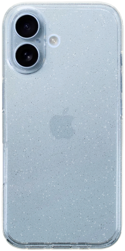 Apple iPhone 17 szilikon tok csillogó átlátszó