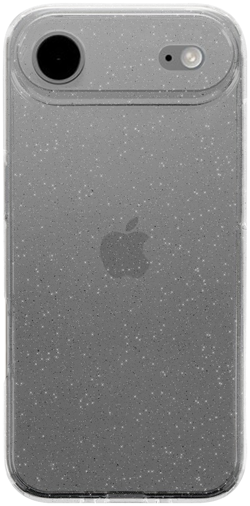 Apple iPhone 17 Air szilikon tok csillogó átlátszó