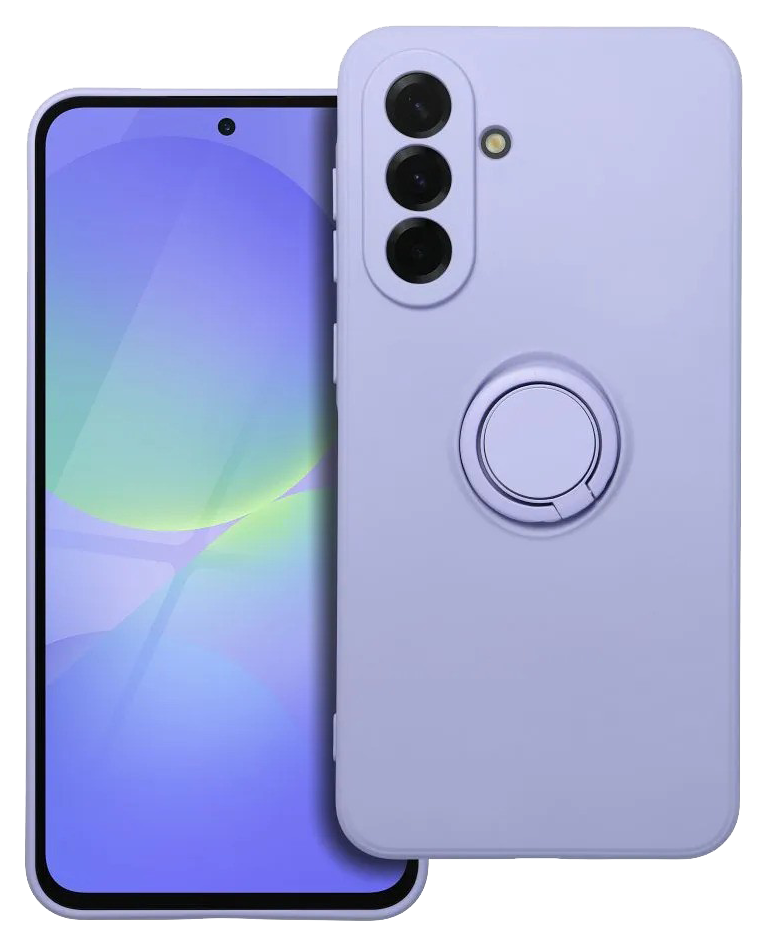 Samsung Galaxy A36 5G (SM-A366B/DS) szilikon tok gyári Roar Amber kameravédővel lila