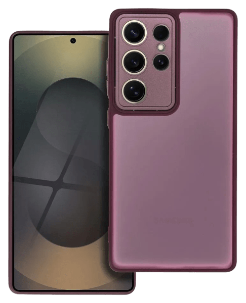 Samsung Galaxy S25 Ultra (SM-S938B) szilikon tok kemény hátlap VARIETE lila