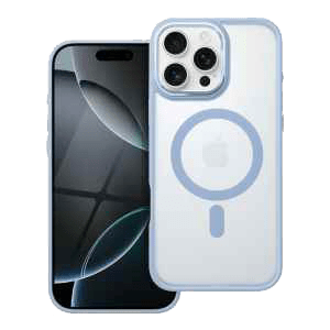 Apple iPhone 16 Pro Max kemény hátlap gyári MagSafe - Matte Mag Cover babakék