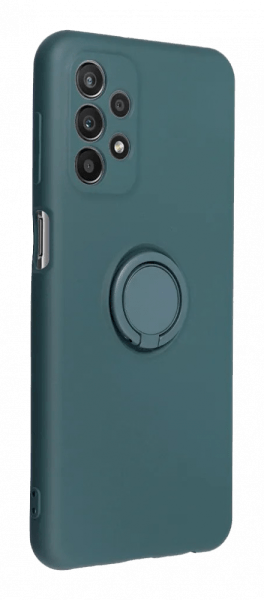 Samsung Galaxy A36 5G (SM-A366B/DS) szilikon tok gyári Roar Amber kameravédővel sötétzöld