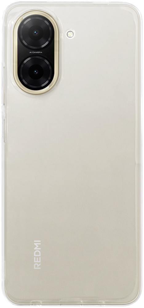 Xiaomi Redmi A5 szilikon tok közepesen ütésálló kameravédővel átlátszó