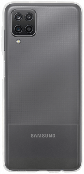 Samsung Galaxy A12 (SM-A125F) szilikon tok közepesen ütésálló kameravédővel átlátszó