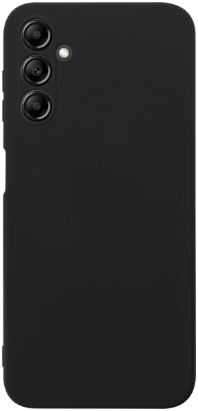 Samsung Galaxy A14 5G (SM-A146P) szilikon tok kameravédővel matt fekete