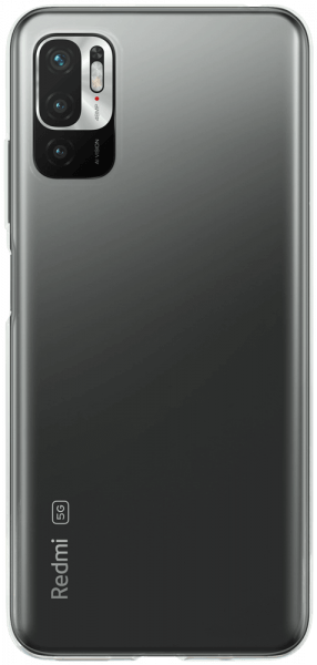 Xiaomi Redmi Note 10 5G szilikon tok közepesen ütésálló átlátszó