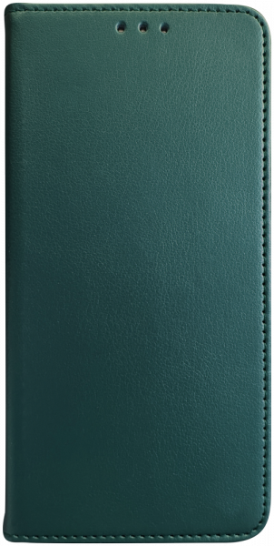 Samsung Galaxy A26 5G (SM-A266B/DS) oldalra nyíló flipes bőrtok asztali tartó funkciós sötétzöld