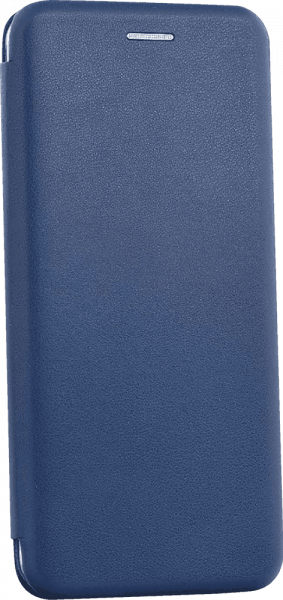 Samsung Galaxy S24 (SM-S921B) oldalra nyíló mágneses flipes bőrtok prémium minőség sötétkék