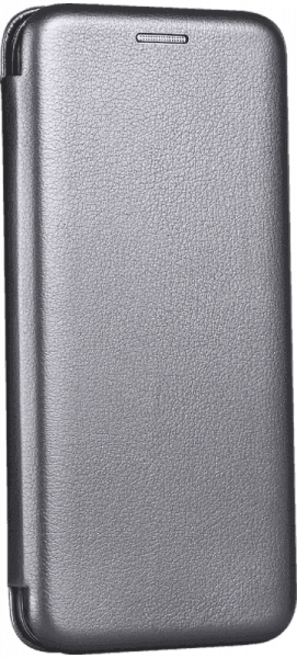 Apple iPhone 16 Pro oldalra nyíló mágneses flipes bőrtok prémium minőség ezüst