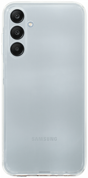 Samsung Galaxy A25 5G (SM-A256B) szilikon tok közepesen ütésálló kameravédővel átlátszó