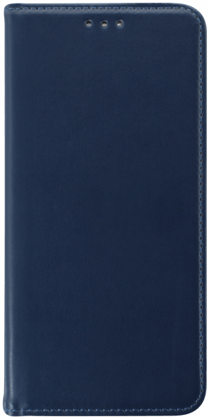 Xiaomi Redmi Note 12S oldalra nyíló flipes bőrtok asztali tartó funkciós sötétkék