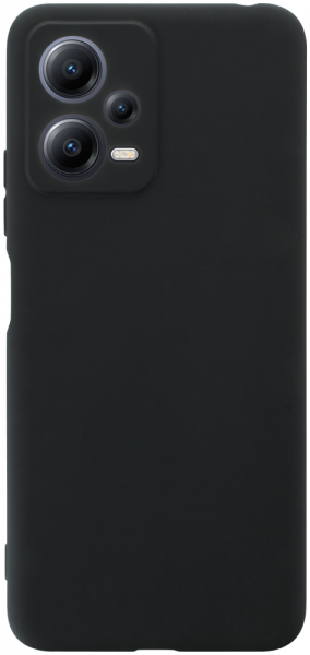 Xiaomi Redmi Note 12 5G szilikon tok kameravédővel matt fekete