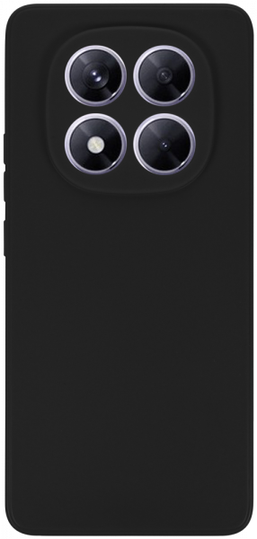 Xiaomi Redmi Note 14 Pro 5G szilikon tok kameravédővel matt fekete