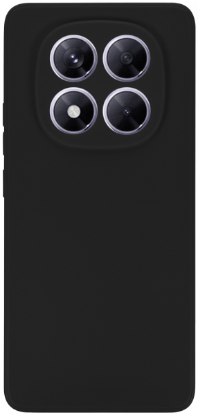 Xiaomi Redmi Note 14 Pro 5G szilikon tok kameravédővel matt fekete