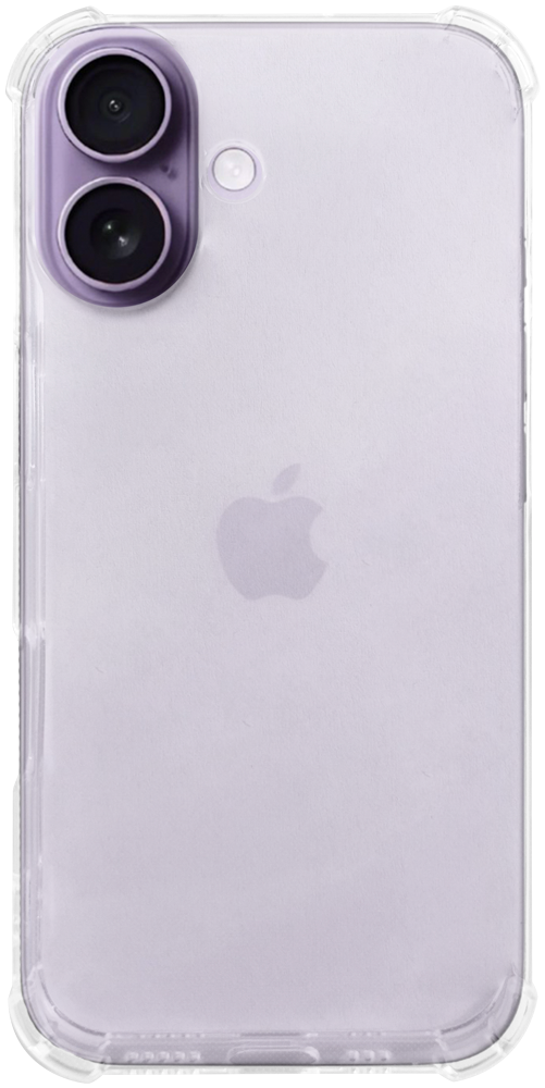Apple iPhone 17 szilikon tok közepesen ütésálló légpárnás sarok átlátszó