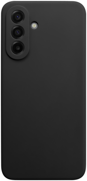 Samsung Galaxy A17 5G (SM-A176B) szilikon tok kameravédővel matt fekete