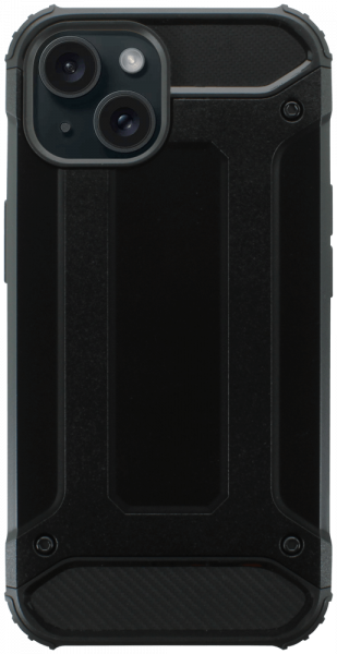 ARMOR tok – Maximális védelem iPhone 15 készülékhez fekete színben