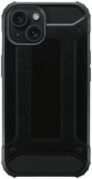 ARMOR tok – Maximális védelem iPhone 15 készülékhez fekete színben