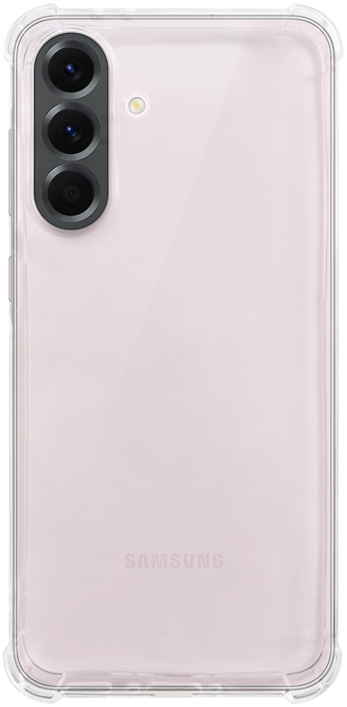 Samsung Galaxy A56 5G (SM-A566B/DS) szilikon tok közepesen ütésálló légpárnás sarok kameravédővel átlátszó