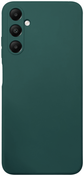 Samsung Galaxy A05s (SM-A057F) szilikon tok kameravédővel matt sötétzöld