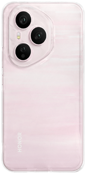 Honor 400 Pro szilikon tok közepesen ütésálló kameravédővel átlátszó