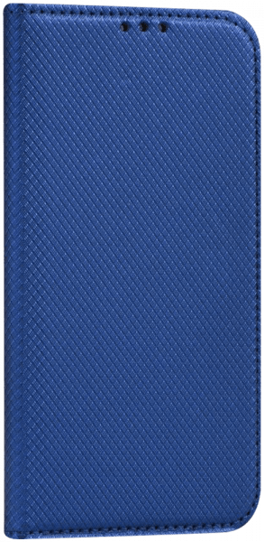 Samsung Galaxy A05s (SM-A057F) oldalra nyíló flipes bőrtok rombusz mintás sötétkék