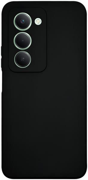 Xiaomi Redmi 15 szilikon tok kameravédővel matt matt fekete