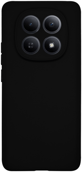 Xiaomi Redmi Note 15 szilikon tok kameravédővel matt fekete