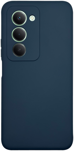 Xiaomi Redmi 15 szilikon tok kameravédővel matt sötétkék