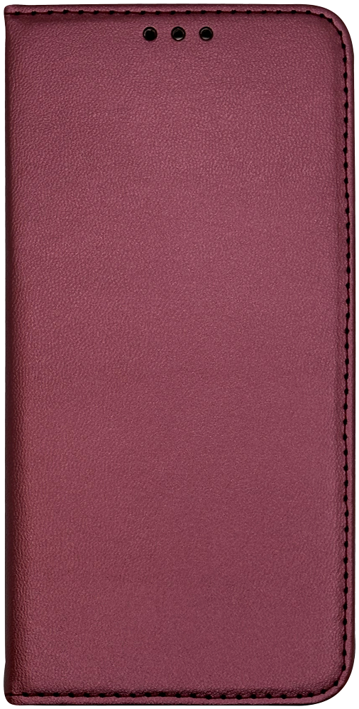 Huawei Honor Magic 8 Lite oldalra nyíló flipes bőrtok asztali tartó funkciós bordó