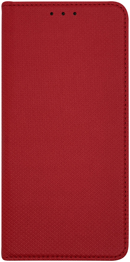 Xiaomi Redmi Note 15 Pro Plus oldalra nyíló flipes bőrtok rombusz mintás piros