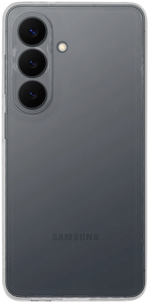 Samsung Galaxy S26 szilikon tok közepesen ütésálló kameravédővel átlátszó