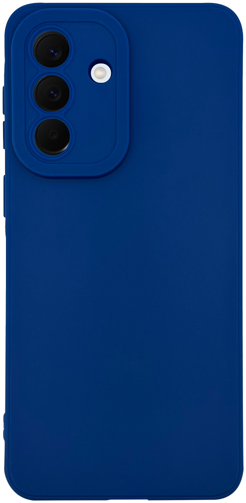 Samsung Galaxy A57 szilikon tok kameravédővel matt kék
